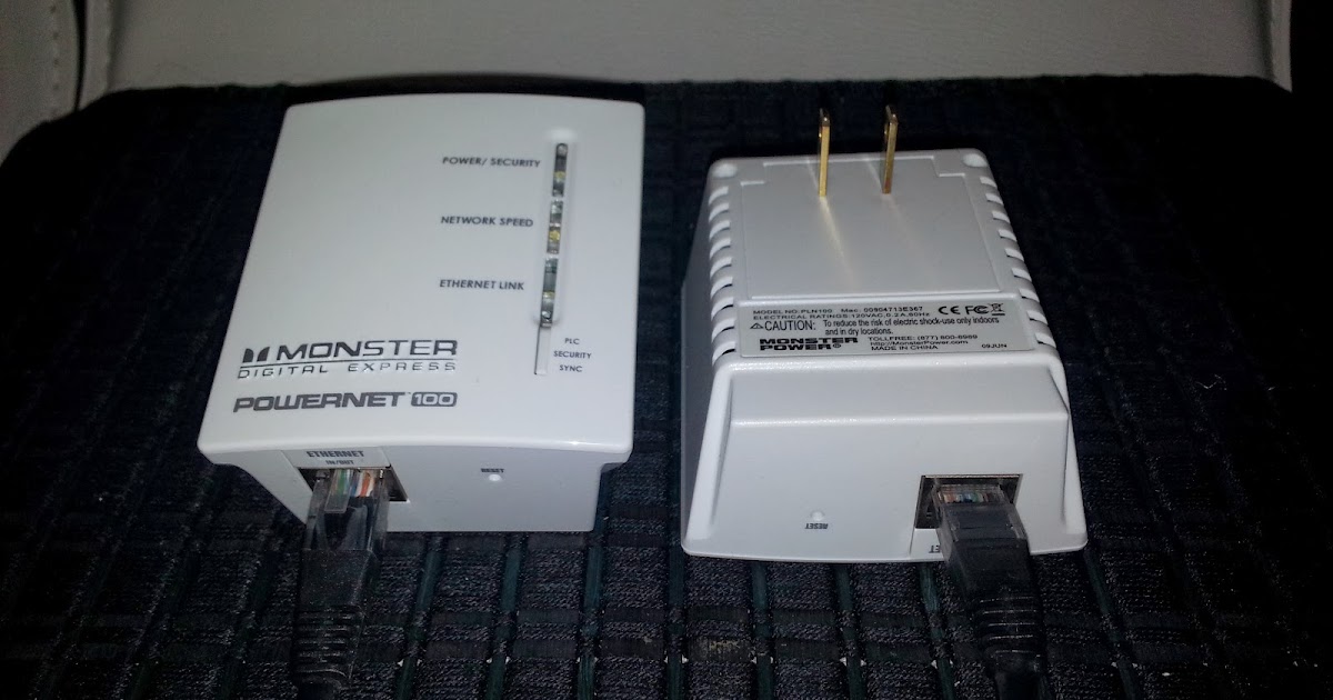 over Power line adapters Your best friend when WiFi just doesn't cut it.