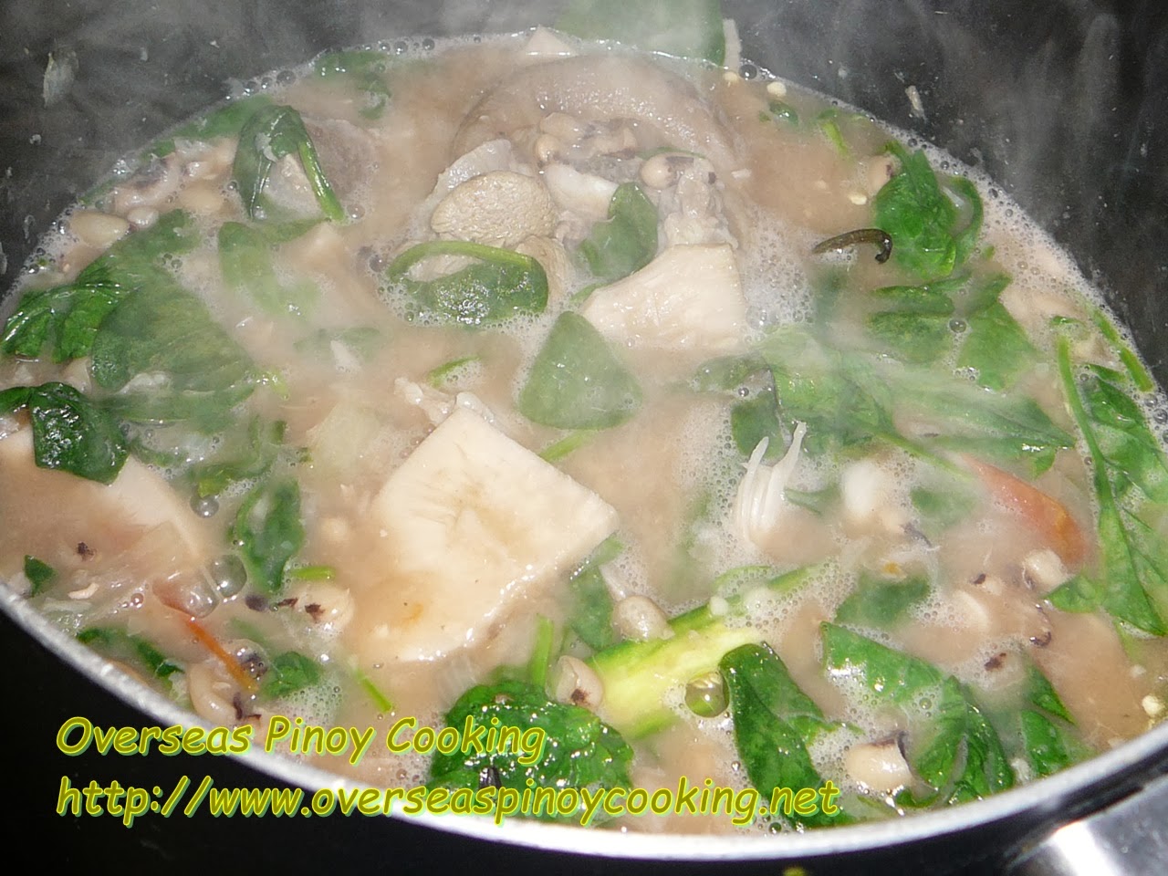Baboy at Langka with Black Eyed Peas Filipino Recipe