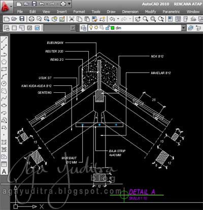 Aga Yuditra Blog: Cara Mengcopy Gambar AutoCAD ke Microsoft Office Supaya Tidak Pecah