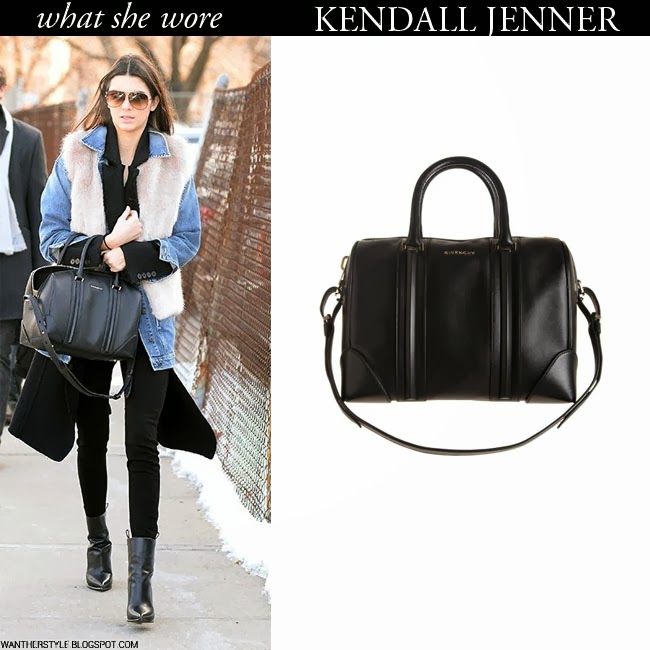 Get Kendall Jenner's new favourite bag: Givenchy Pandora leather satchel  with studs - LaiaMagazine