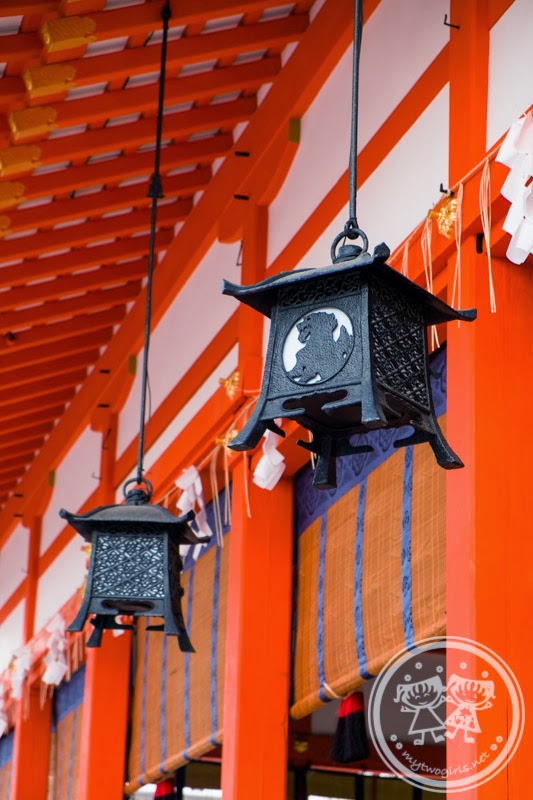 Lanterns at Fushimi Inari Shrine