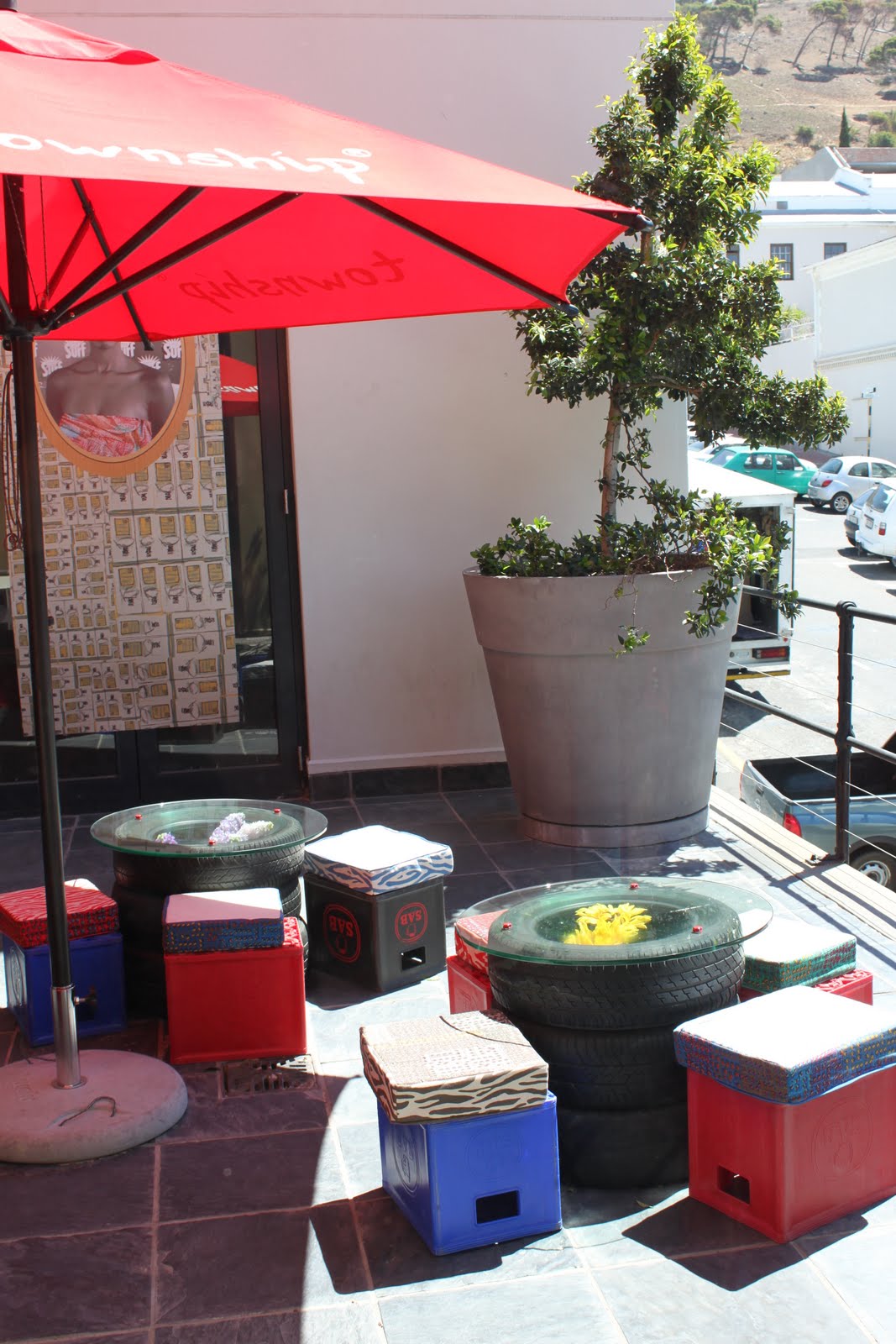 20something in Cape Town funky African clothing shop