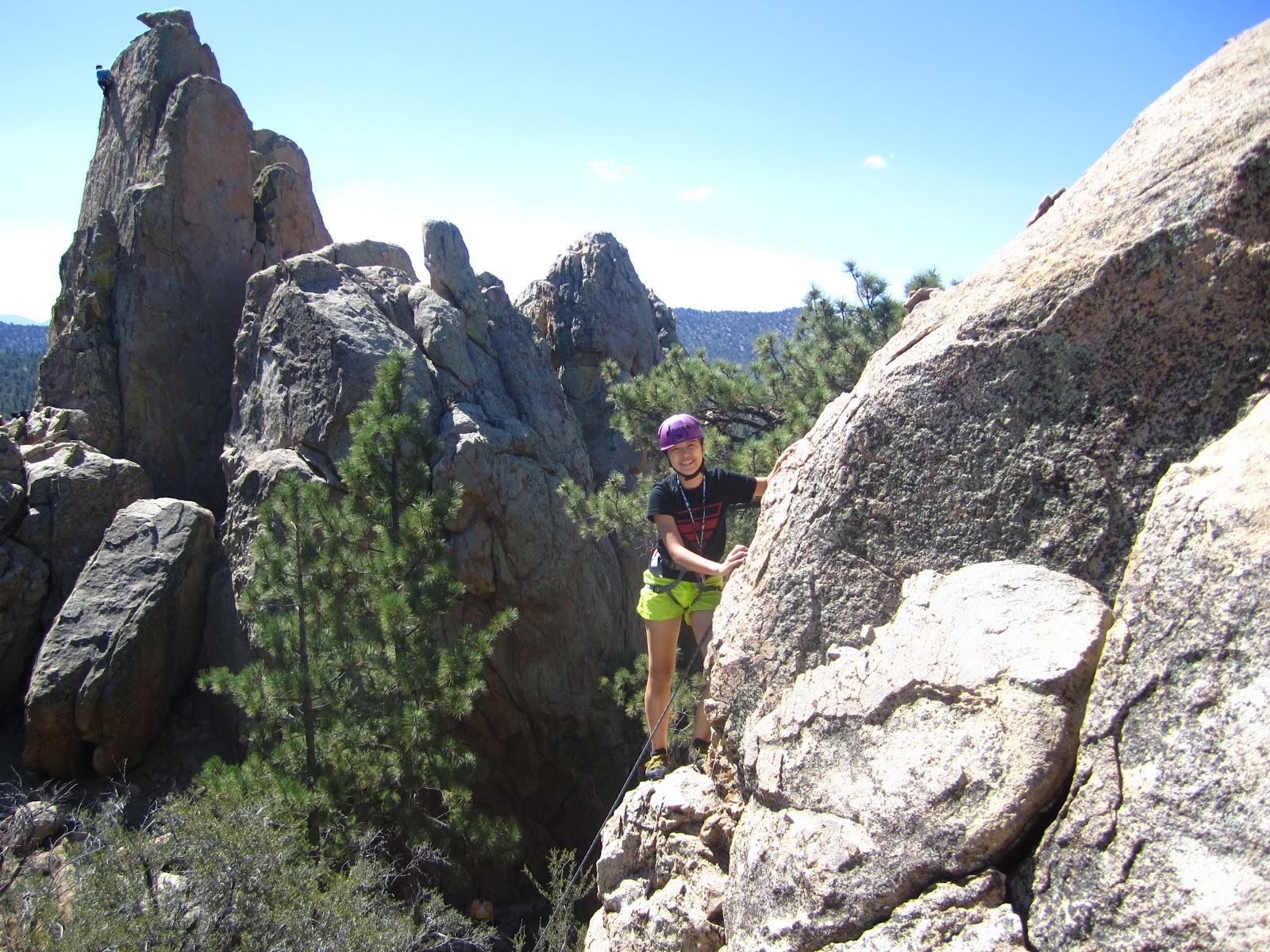 Happy Trails Rock Climbing at Valley