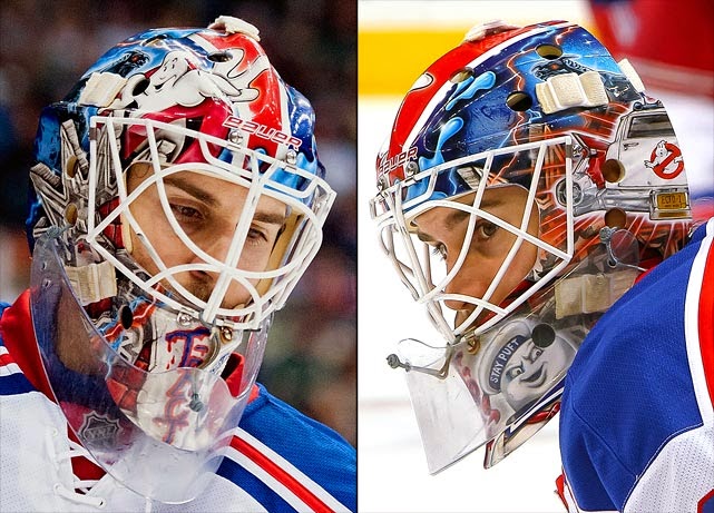 Cam Talbot New York Rangers Signed Autographed Up Close Mask 8x10