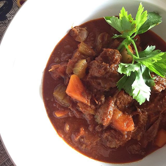 Beef Stew with Sweet and Hot Paprika by Eddy Khoo