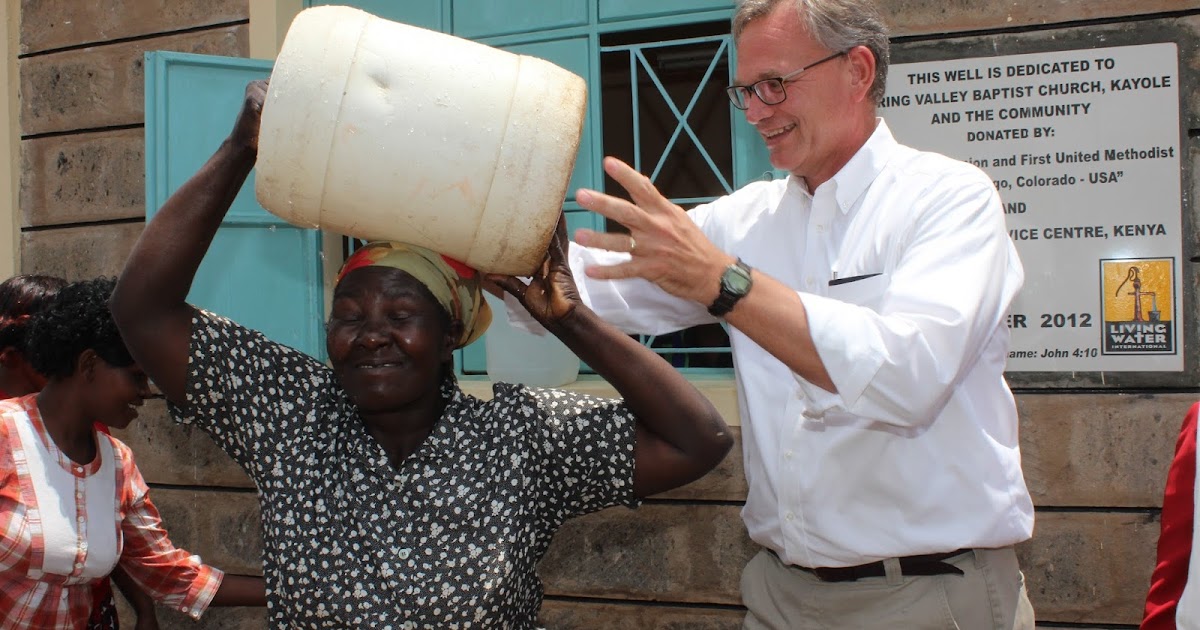 African Wino US NGO Living Water International funds 200,000 people to