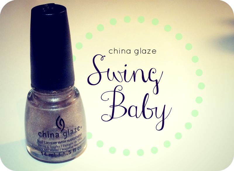 China Glaze Swing Baby I Know all the Words