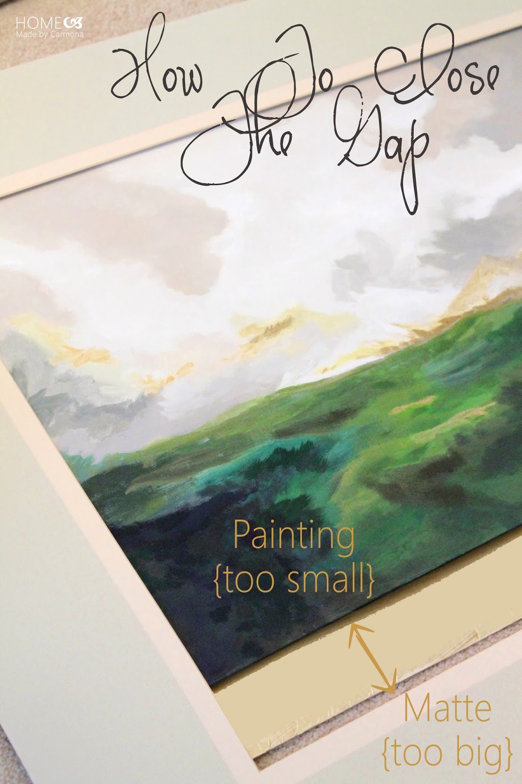 Matte Maker, Matte Maker, Make Me a Matte... Home Made by Carmona