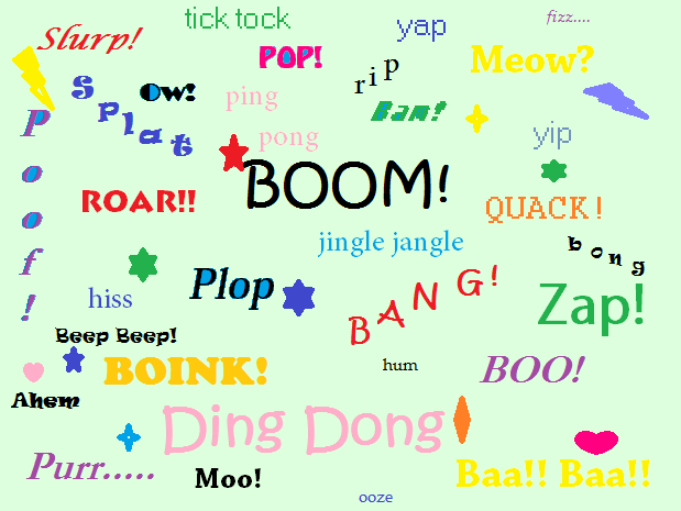 Onomatopoeia Examples