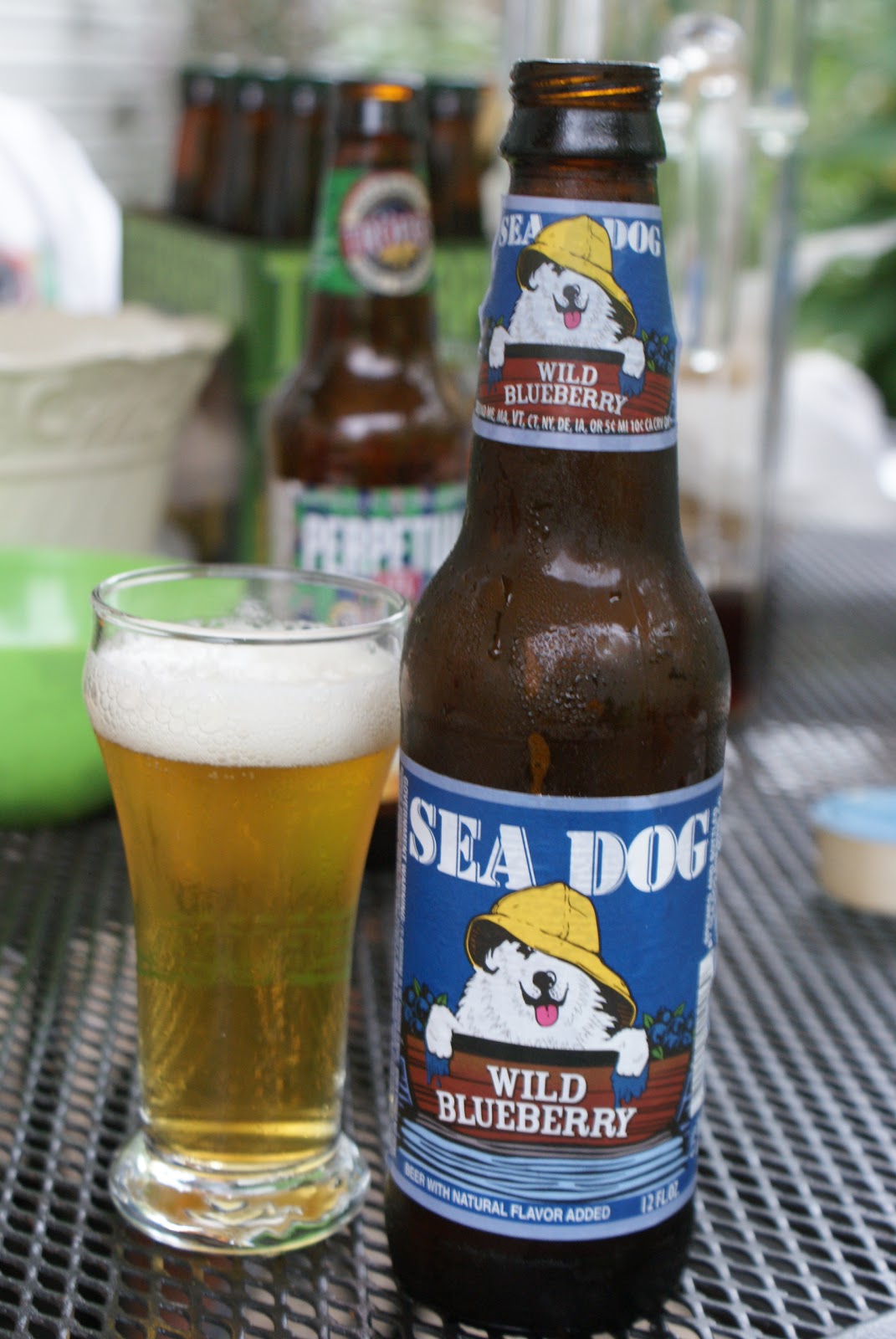 The Beer Buzz Wild Blueberry Wheat Ale from Sea Dog Brewing