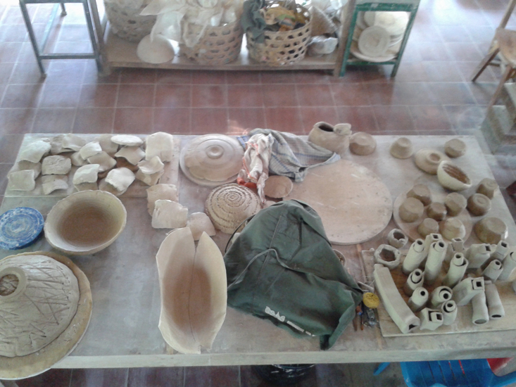 Gaya Ceramic Arts Center Bottle Kiln Building & Firing at Gaya CAC