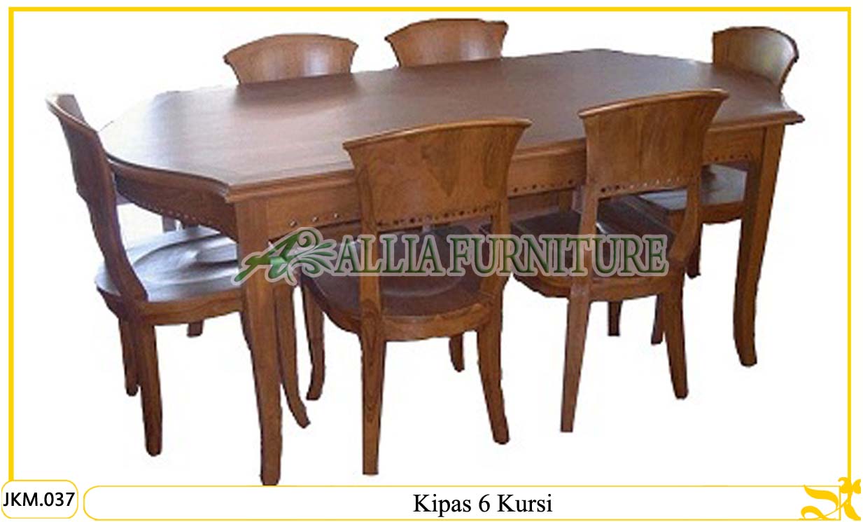 meja kursi makan jati ukir kipas allia furniture meja kursi makan jati ukir kipas allia furniture