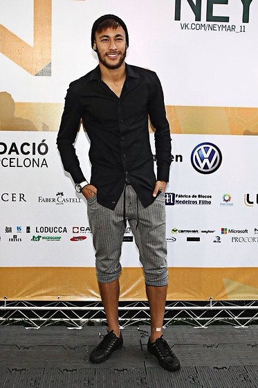 Football Player's Style: Neymar Casual Style