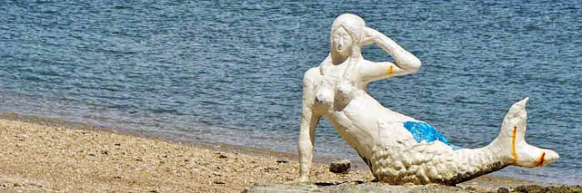 mermaid, East Kuba, Okinawa, beach