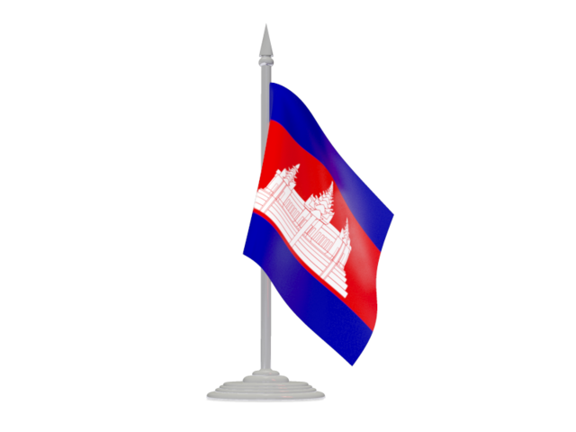 Graafix!: National flag of Cambodian flag