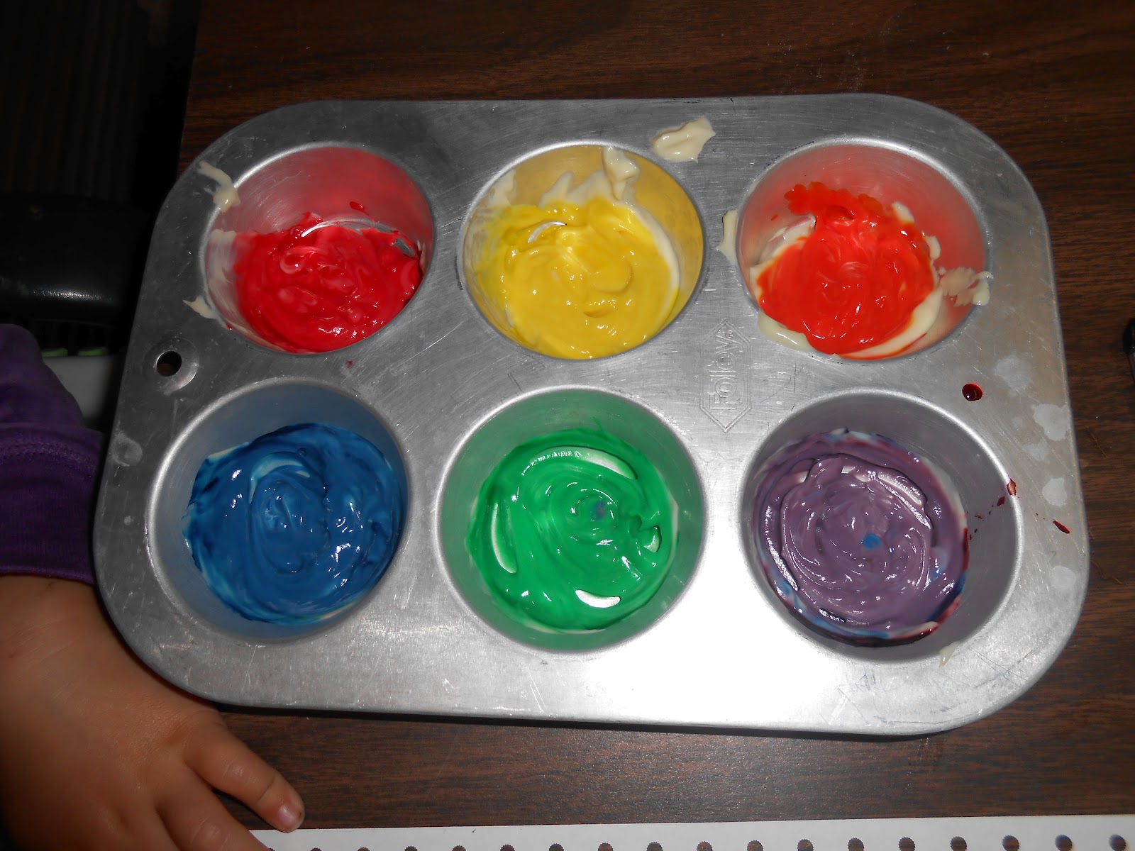 From Fingerpaint to Lipstick Vanilla Pudding Paint