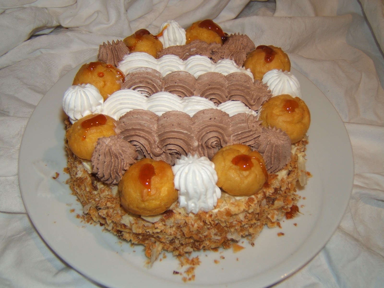 Vegan Saint Honoré Paradiso dei Dolci Vegan