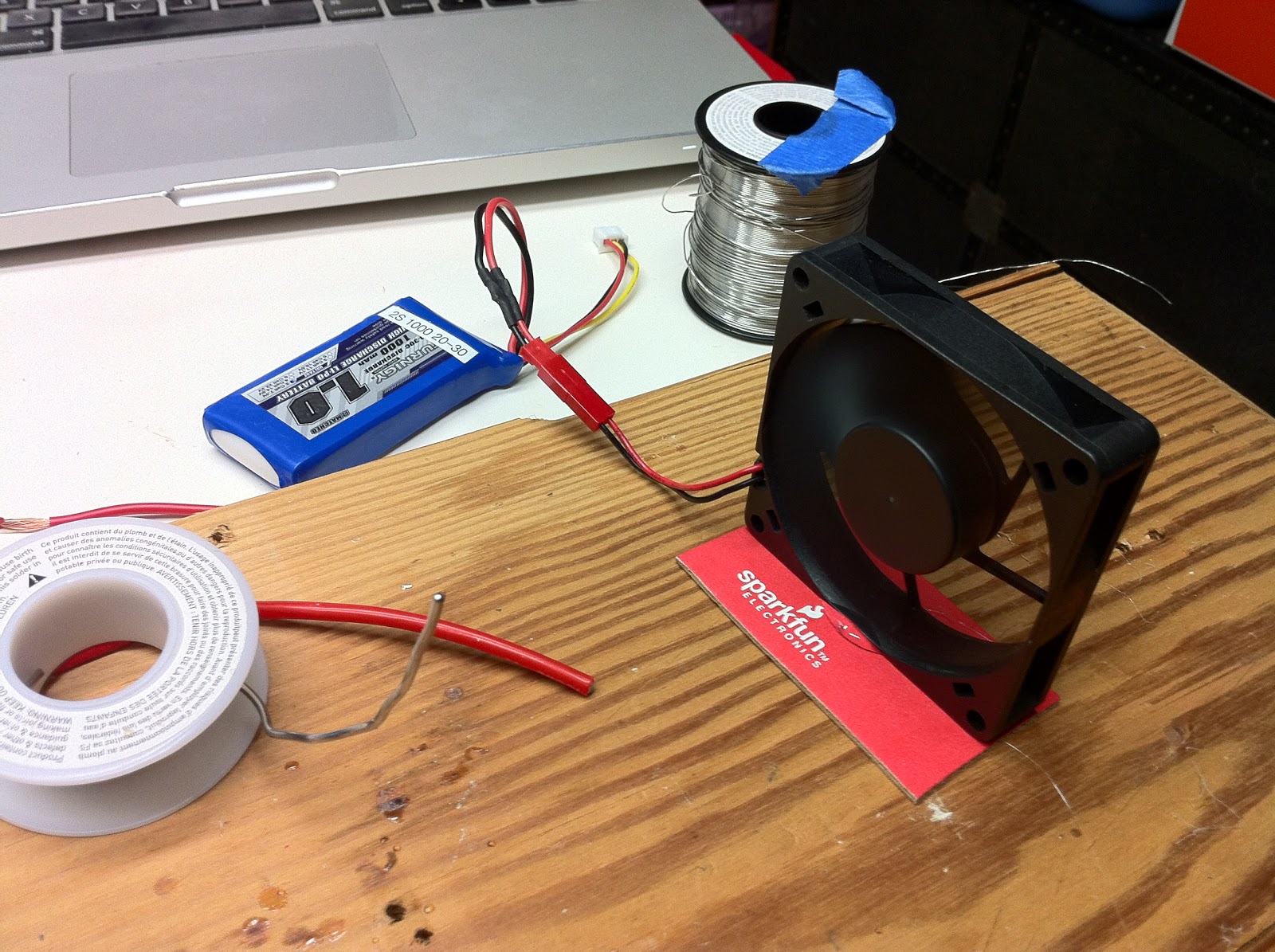 EastBay RC My SparkFun Signature Edition Solder Fan