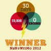 NaNoWriMo Winner 2012