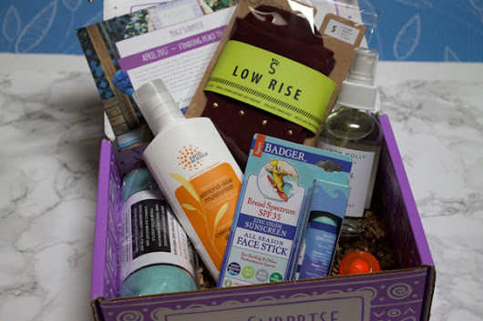 What's In My April Yogi Surprise Box