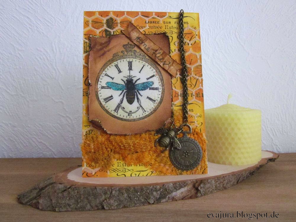 Eva Jura Design TIME FLIES LABLANCHE STAMP