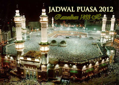 Jadwal Puasa Ramadhan 2012 1433 H Jadwal Puasa Ramadhan 2012 1433 H