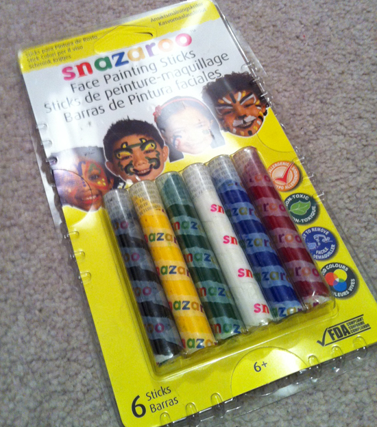 Never bored of bubbles Snazaroo Face Painting Sticks Toyologist Review