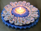 Porta Velas Versátil Flor do Paraíso