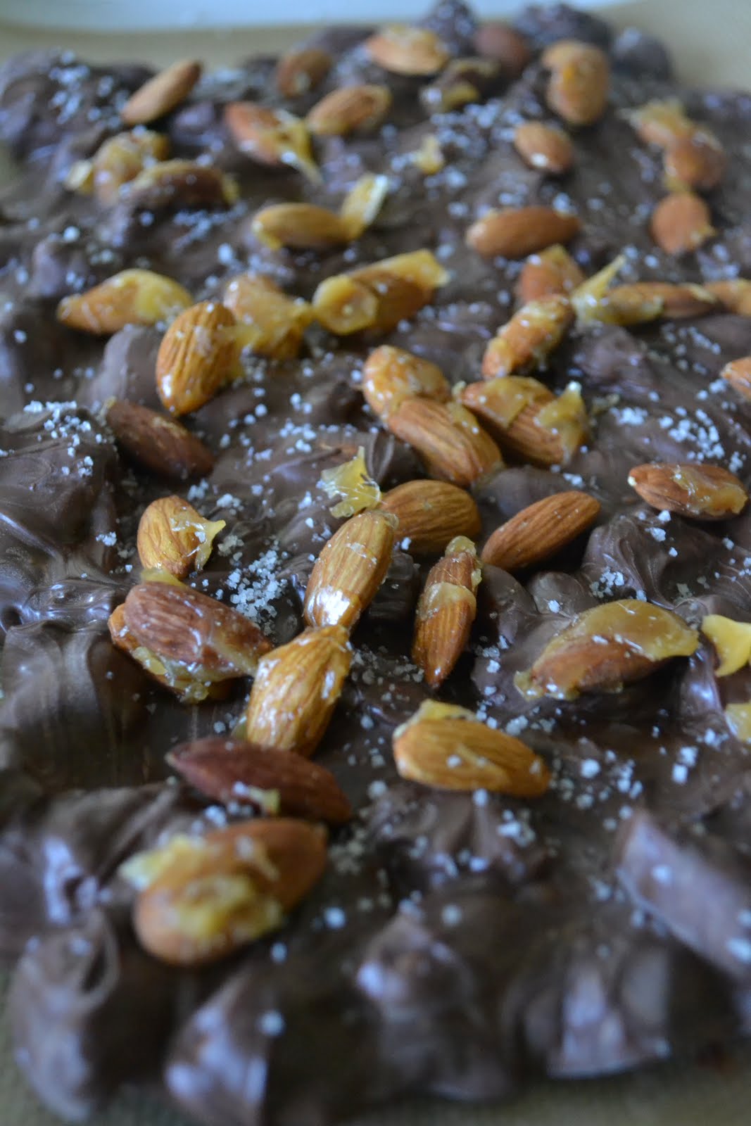 Candy Girl ChocolateAlmond Bark with Sea Salt
