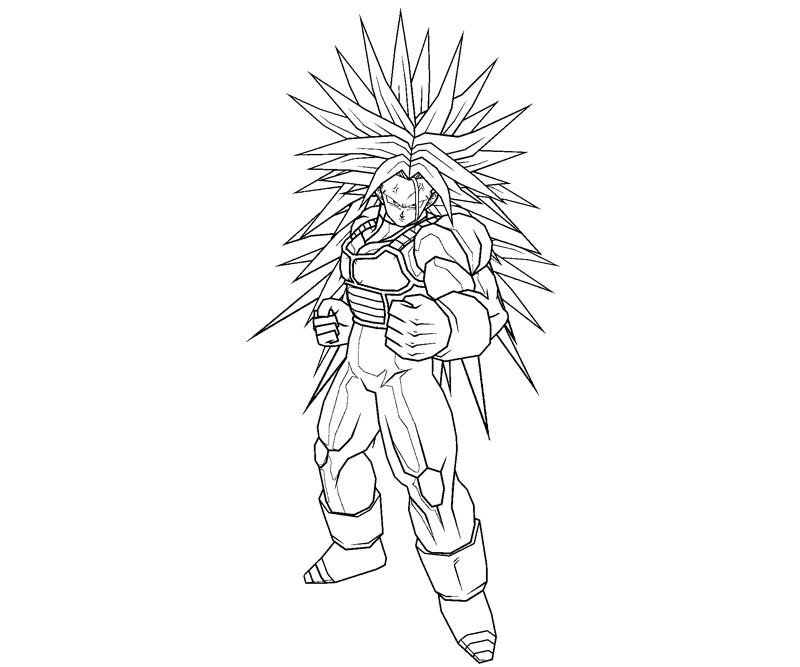 Future Trunks 1 Coloring Crafty Teenager