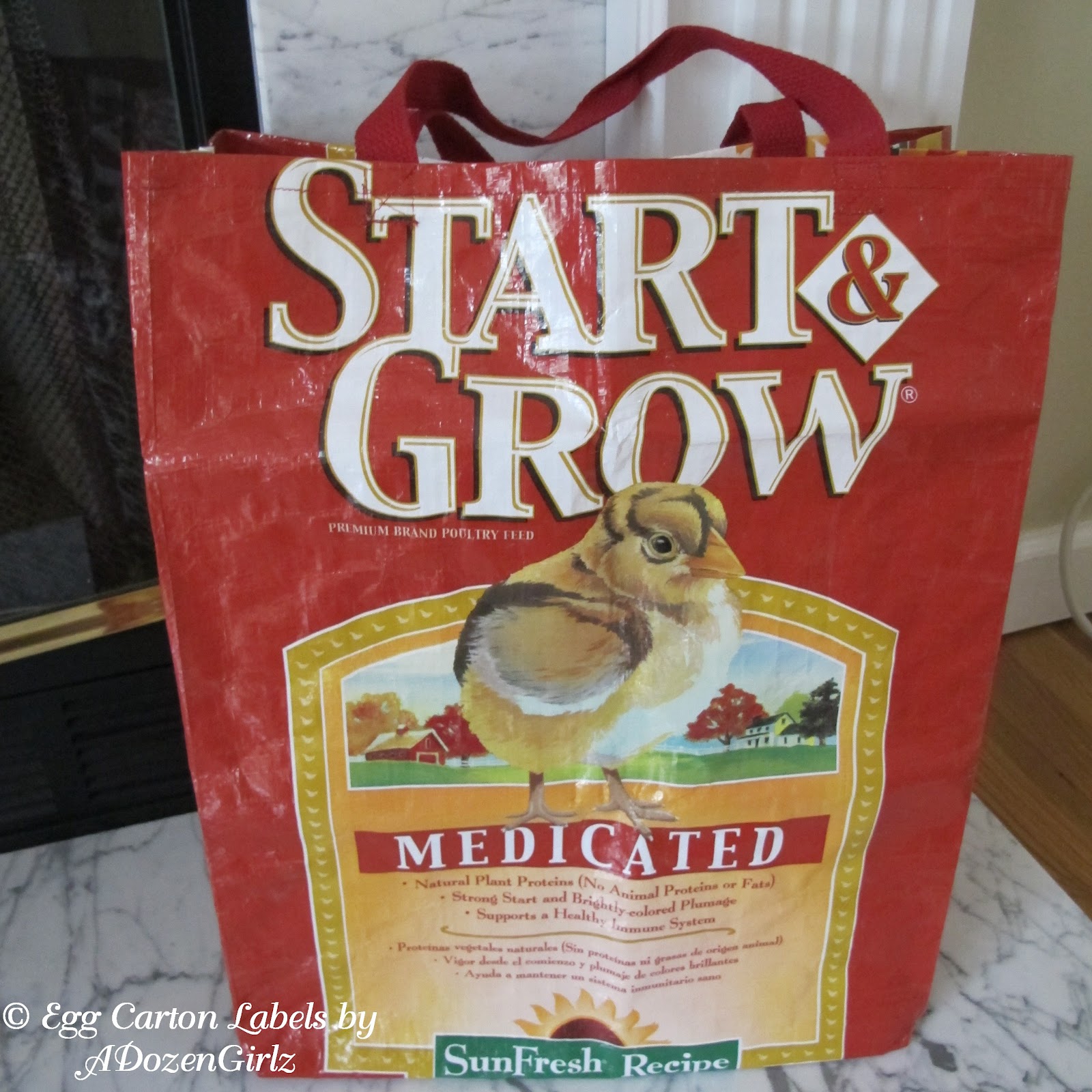 Repurposed Chicken Feed Bags The Chicken Chick®