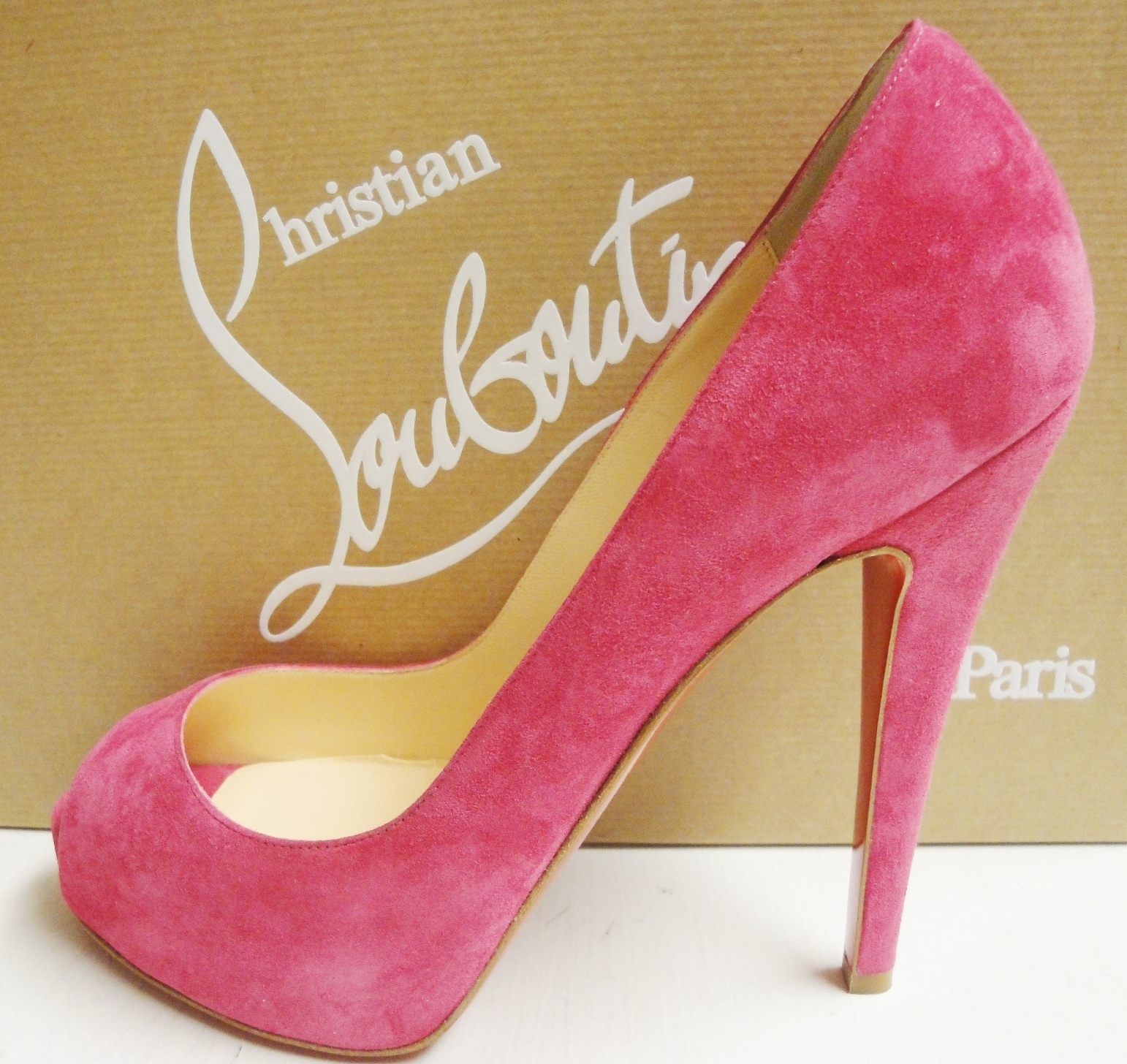 Pink Pigalle 100 Mm Pink Louboutin Heels