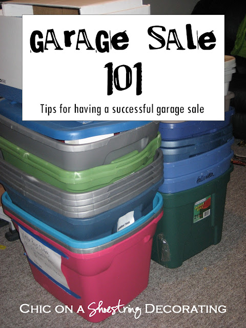 how to garage sale