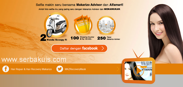 Kontes Selfie Berhadiah 2 Motor Honda Scoopy dari Makarizo