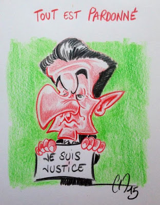 Caricature Sarkozy - Guillaume Néel ©