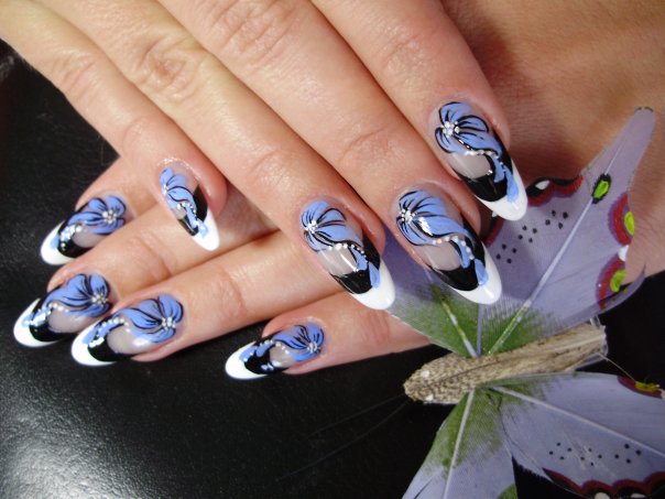 natural nail art