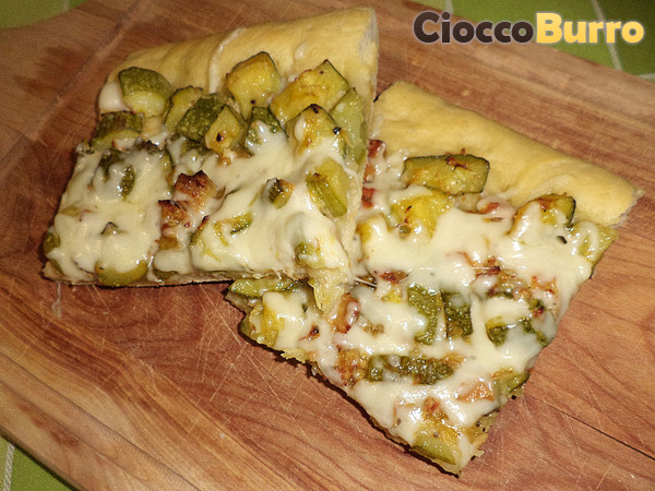 Cioccoburro Pizza Tonno E Zucchine