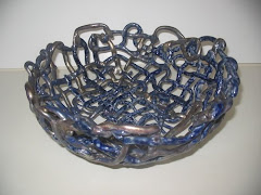 Form and Function - Woven Blue Basket