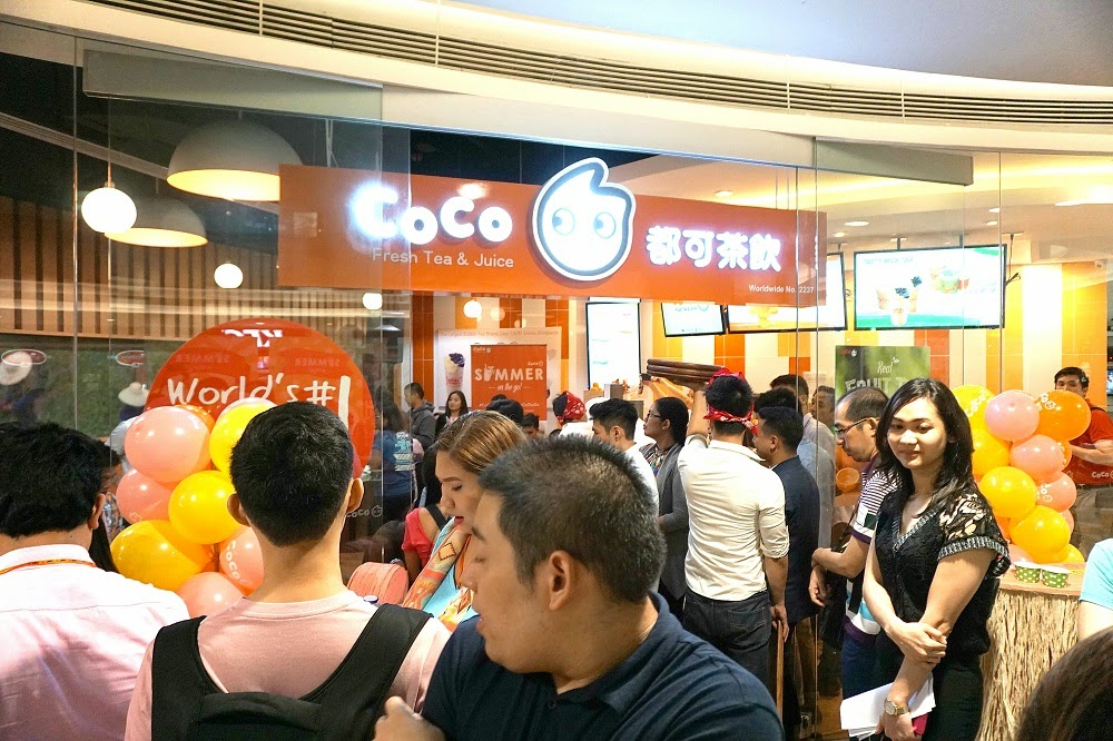 CoCo Fresh Tea and Juice Your Refreshing Drink OnTheGo opens at SM