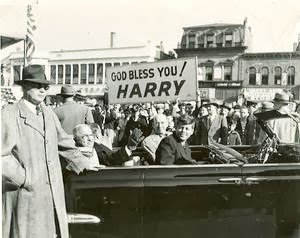 Agent Floyd Boring with President Truman and JFK, 1952