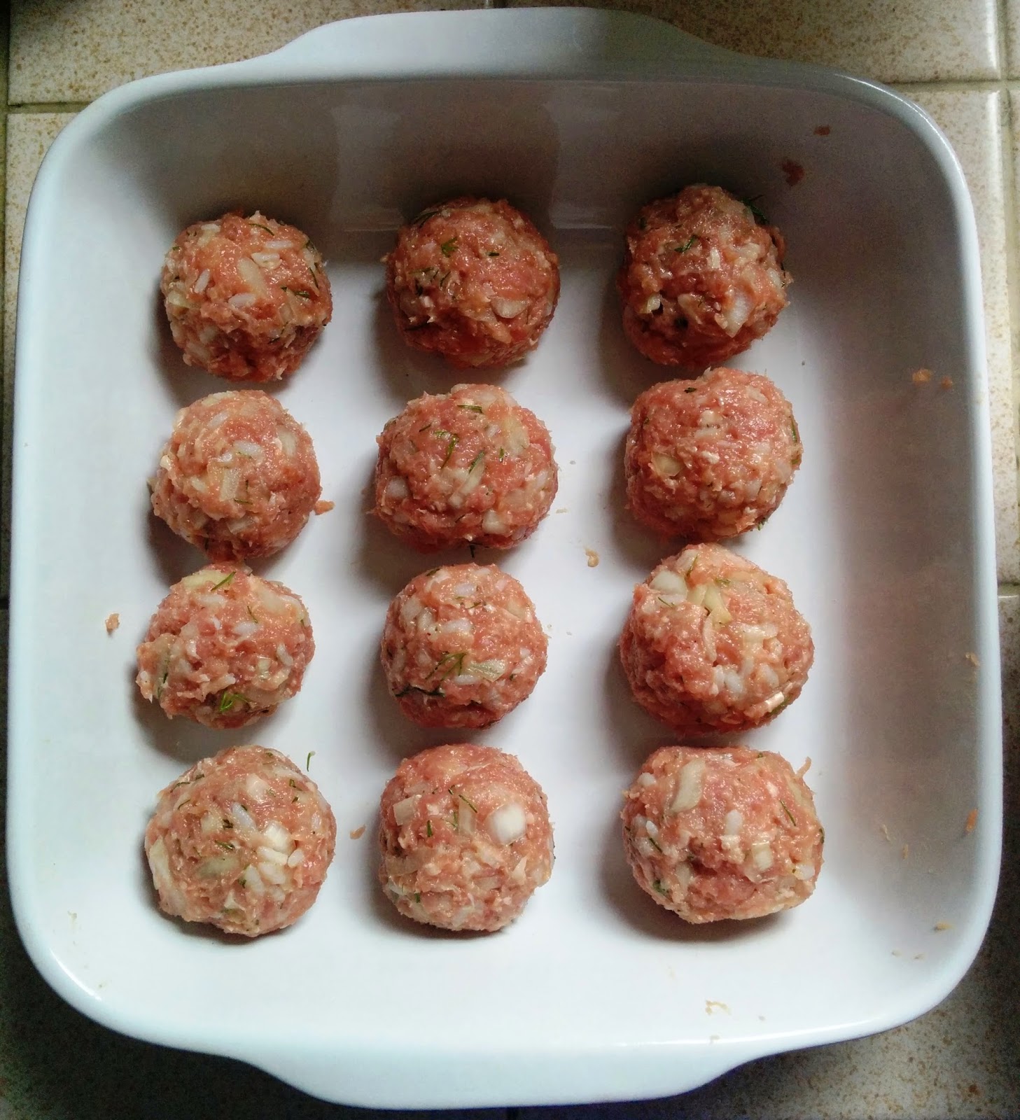 Turkey and Dill Meatballs BashBery