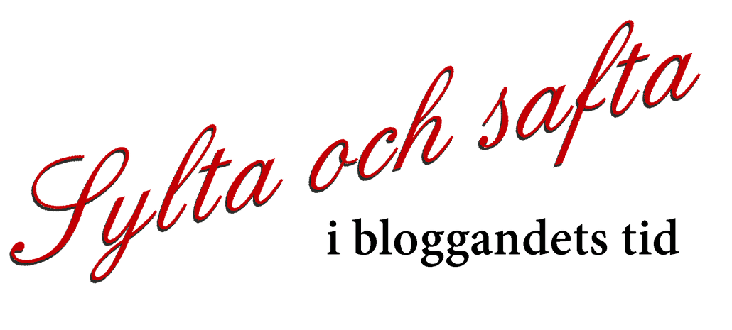 Sylta och safta i bloggandets tid