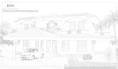 223 square meter (2400 sf.ft) House Elevation - October 2011