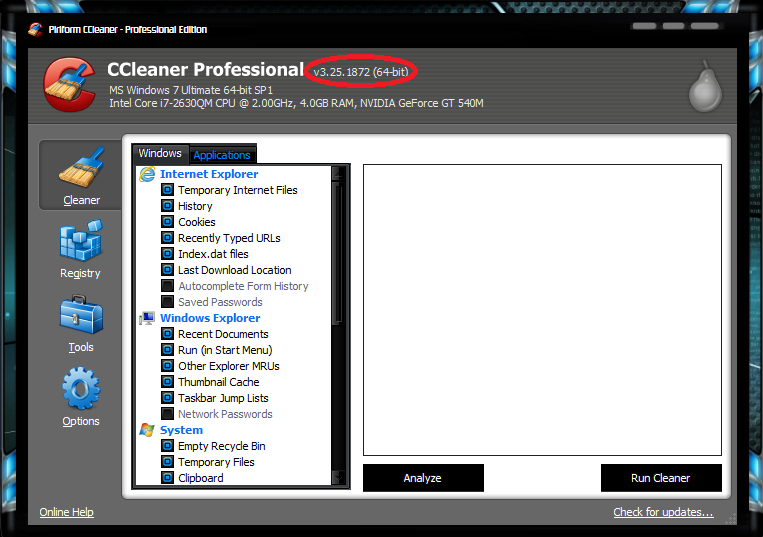 Download CCleaner Professional 4114619 Incl Activator