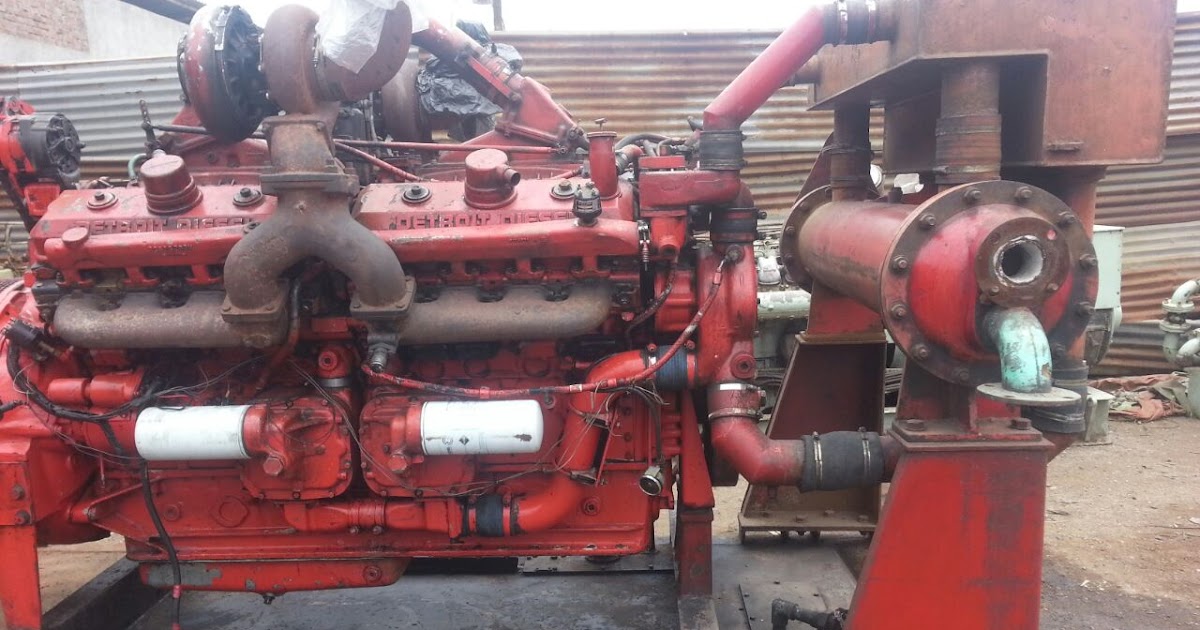 800 KVA 50 Hz 1500 RPM Detroit 16V92 Generator