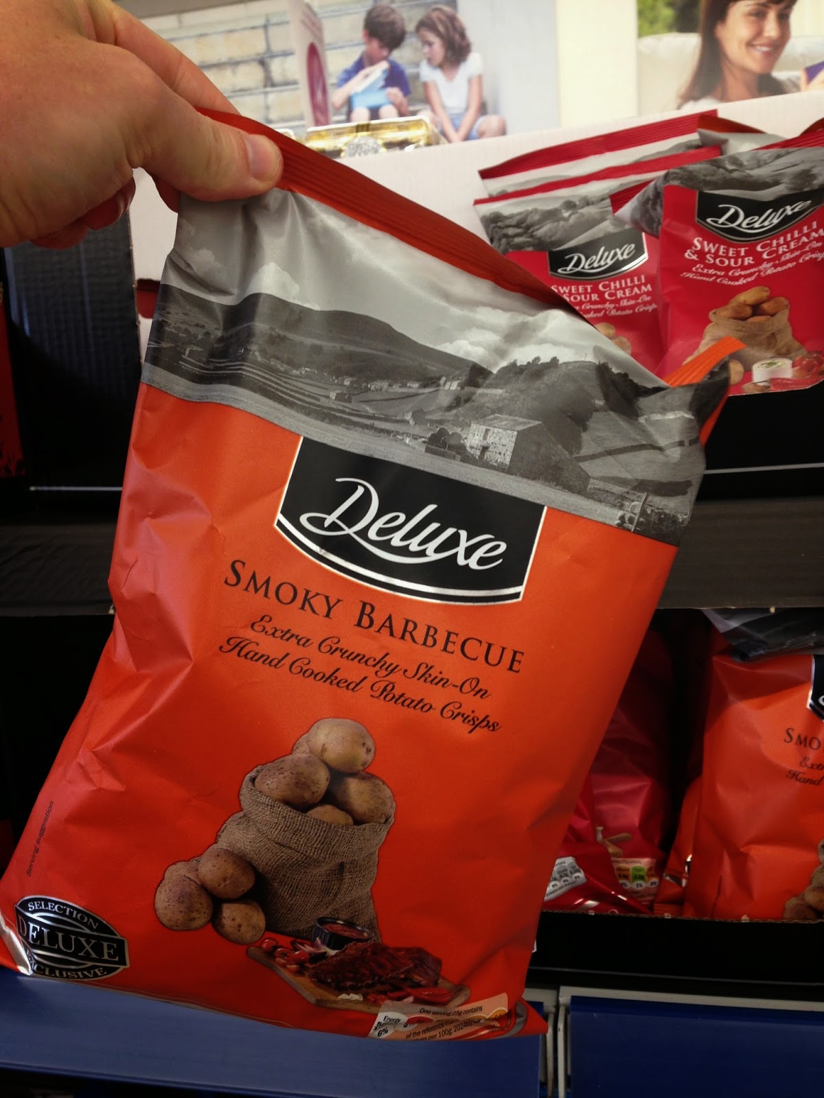 A Blog About Crisps Packet 89 Lidl Deluxe Smoky Barbecue