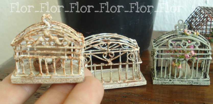 Flor&FF: Las jaulas solo que sean decorativas.....