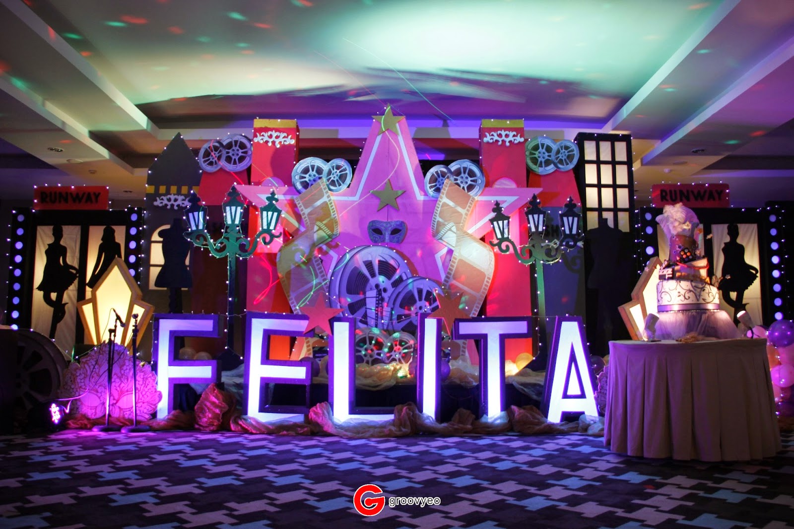 Groovy Event Organizer Felita Lestari Sweet 17th Birthday