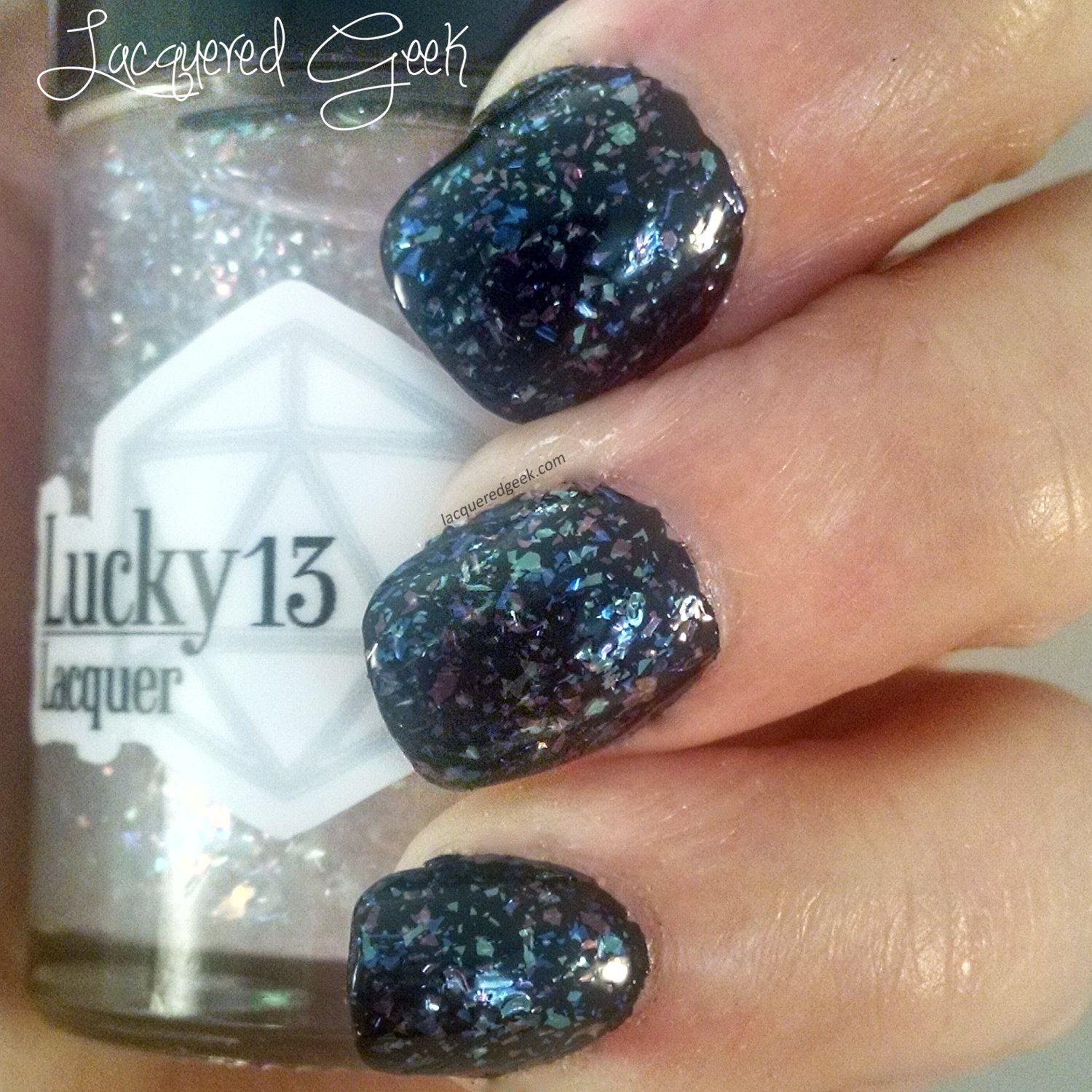 Lucky 13 Lacquer Cosmic Dust nail polish swatch