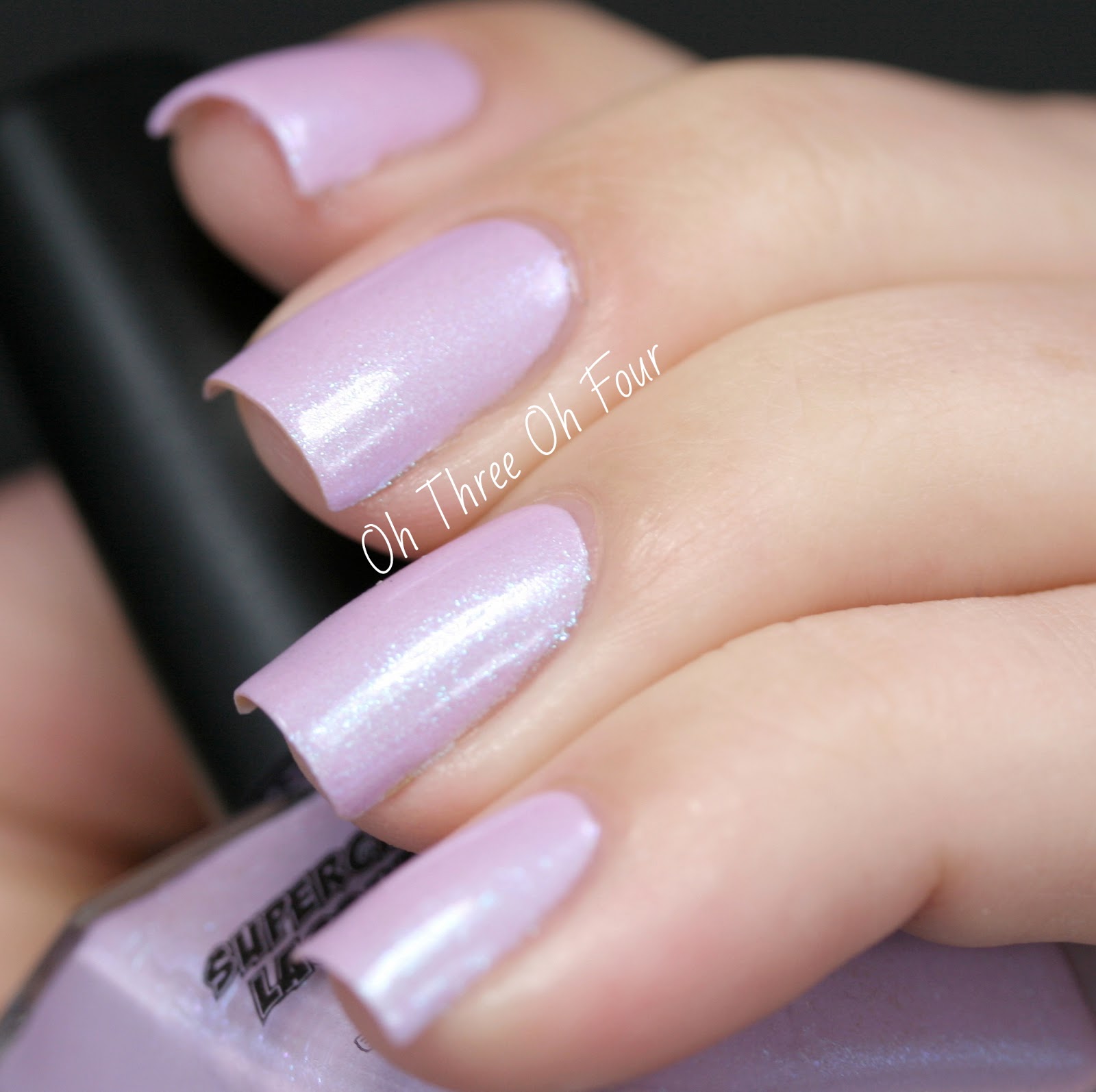 SuperChic Lacquer Shrinking Violet Swatch